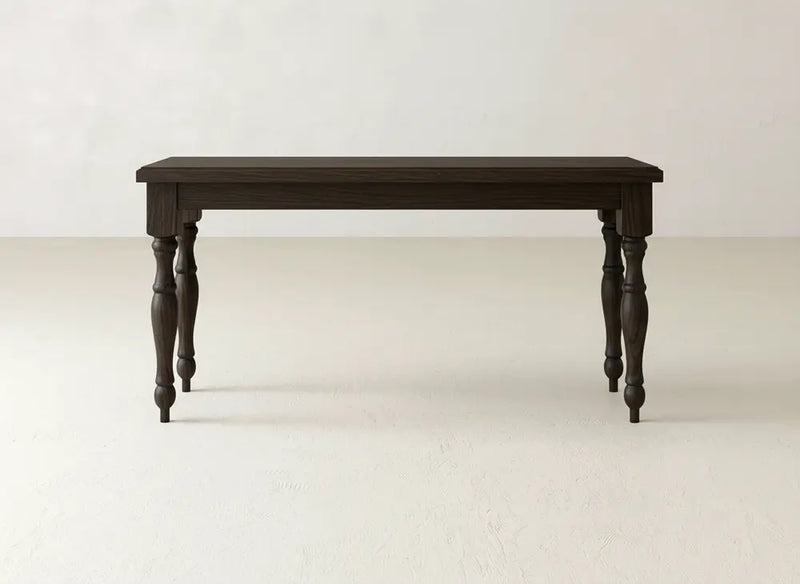 Abigail Sofa Table - Sable on Oak