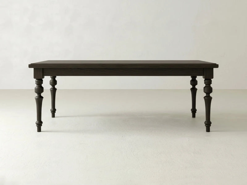 Allyson Dining Table - Espresso on Oak