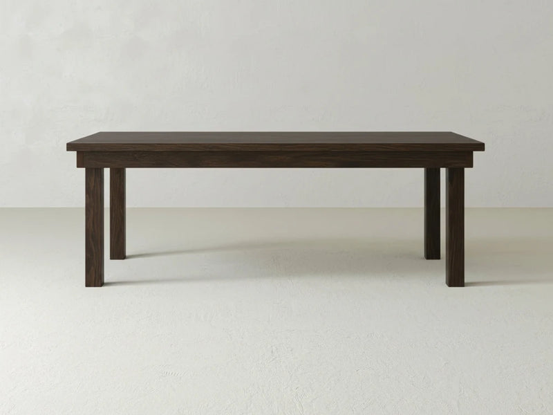 Farmhouse Dining Table - Sable on Oak