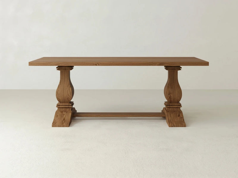 Heirloom Dining Table - Almond on Oak