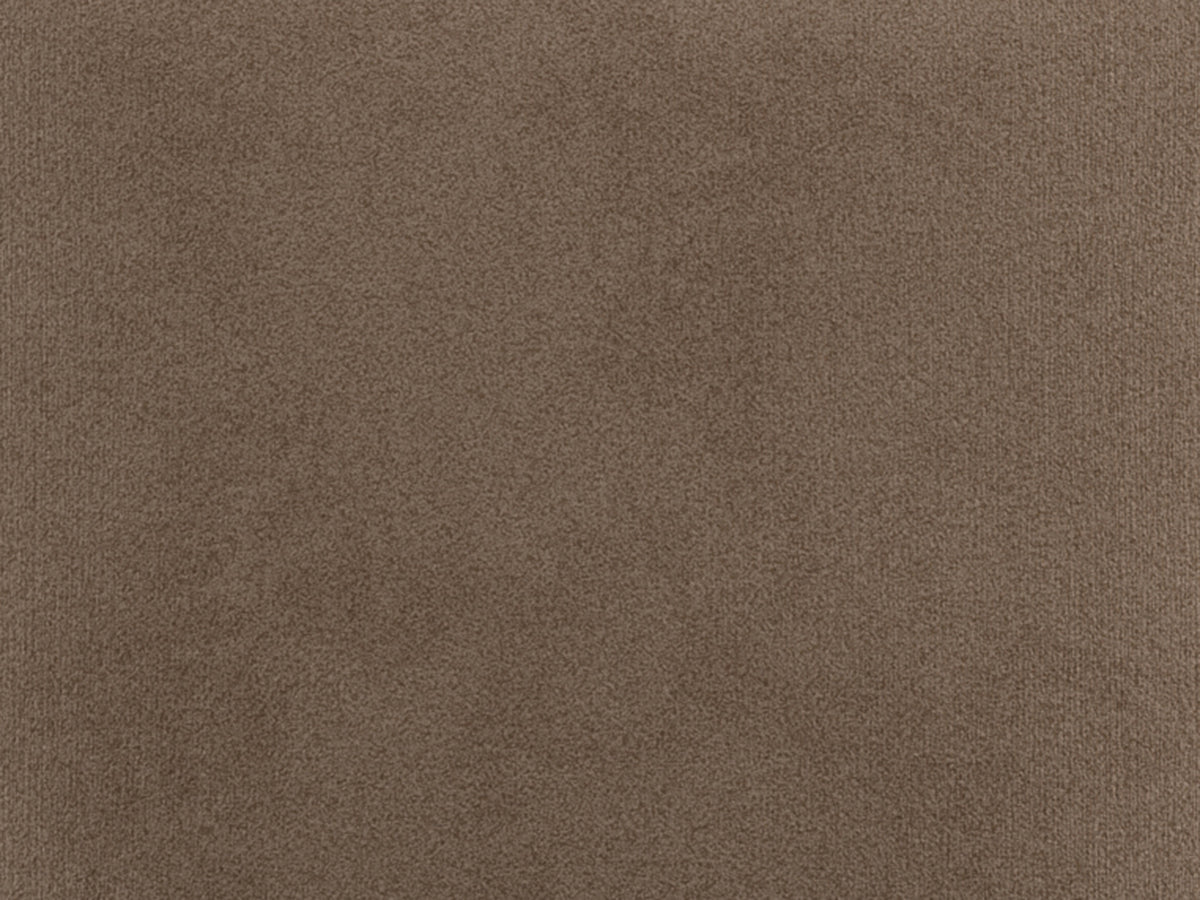 A close-up of the James+James Latte - Velvet Swatch showcases its caramel tone, soft hand, even texture, and subtle sheen.