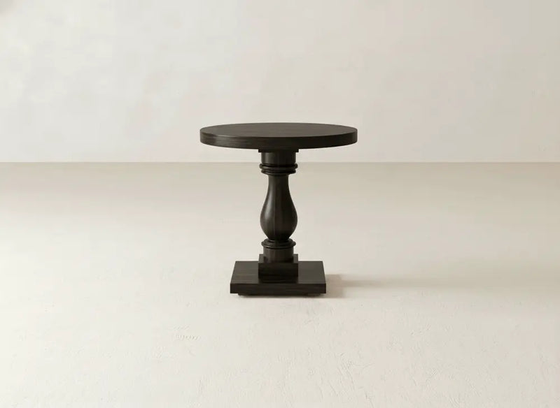 Vivien Side Table - Espresso on Oak