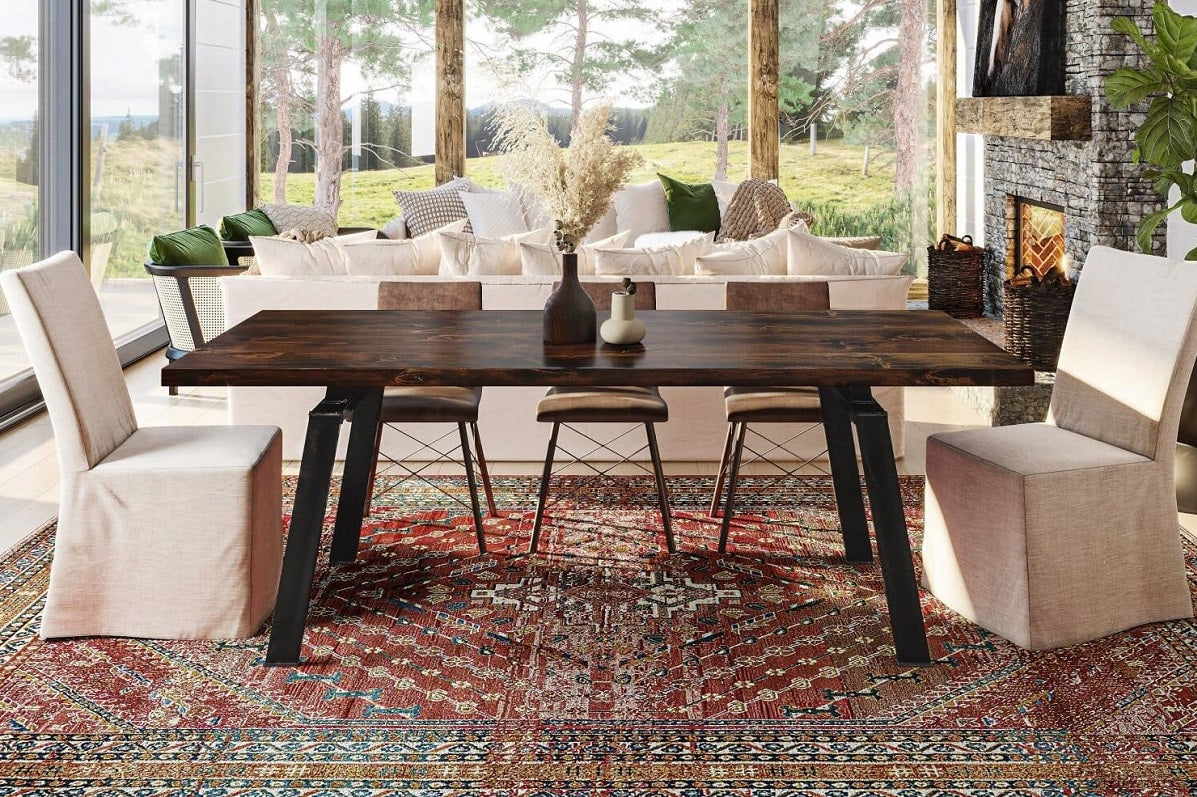 Should You Put a Rug Under a Dining Room Table?