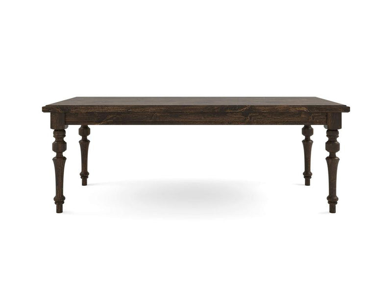 tobacco brown dining table French Country Dining Table