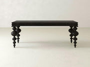 The Olivia Sofa Table in Charred Ember by James+James.
