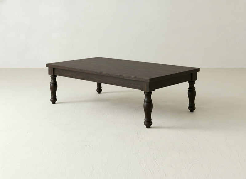 Abigail Coffee Table - Espresso on Oak