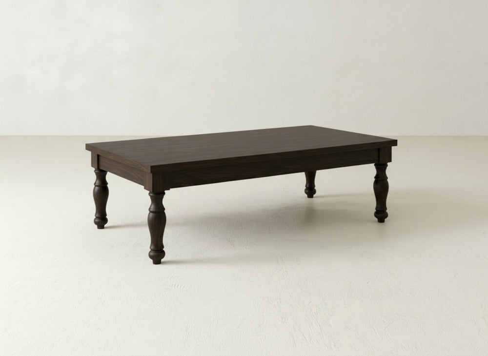 Abigail Coffee Table - Espresso on Oak