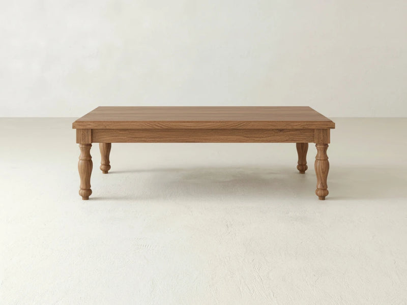 Abigail Coffee Table - Almond on Oak