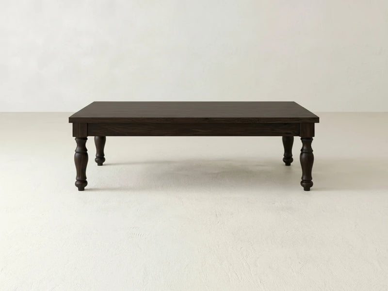 Abigail Coffee Table - Espresso on Oak