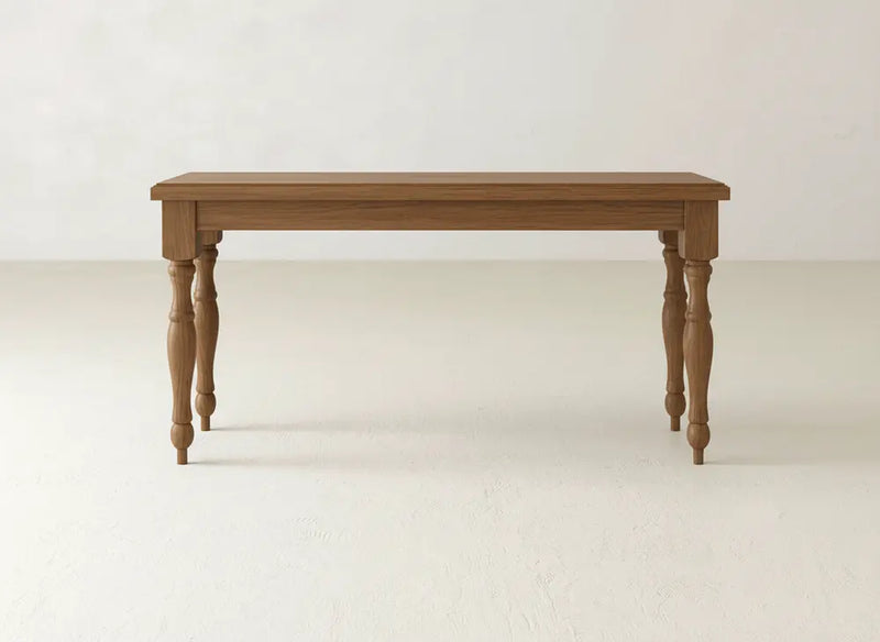 Abigail Sofa Table - Almond on Oak