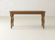 Abigail Sofa Table - Almond on Oak