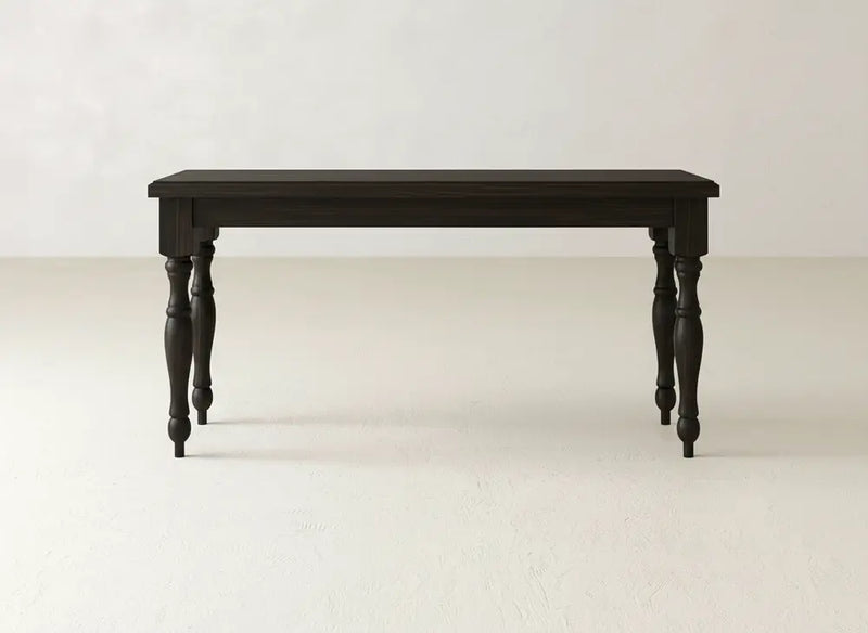 Abigail Sofa Table - Espresso on Oak