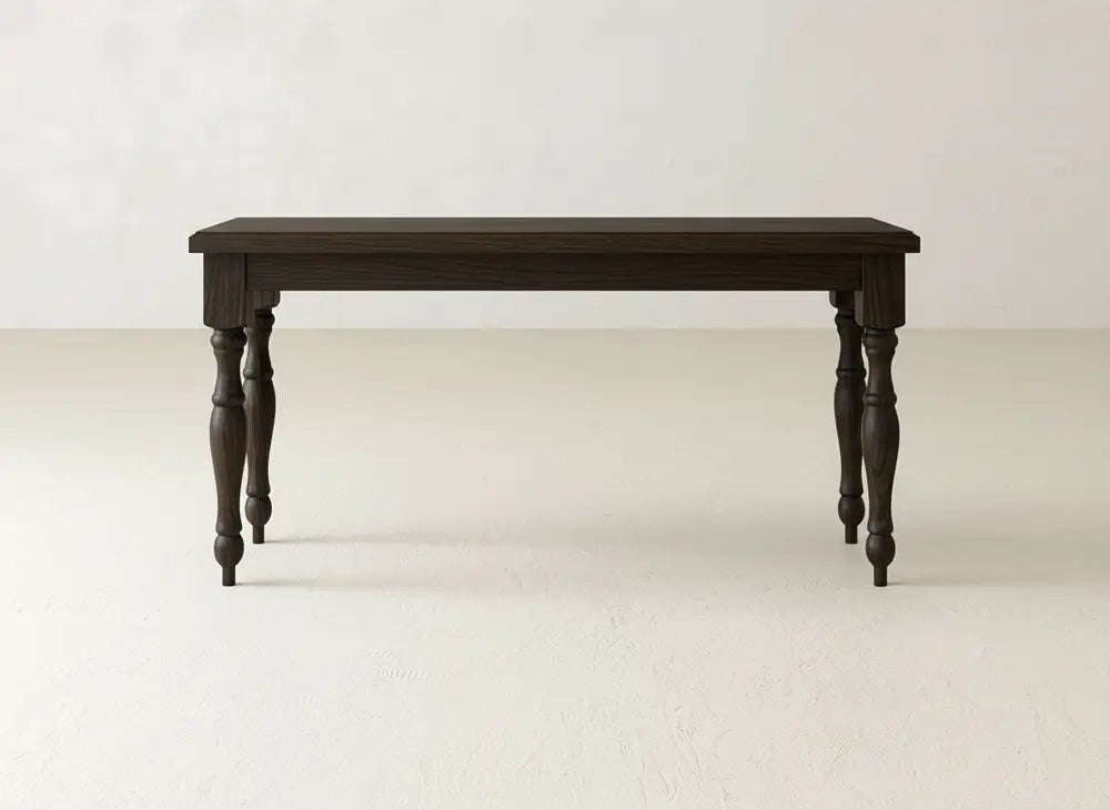 Abigail Sofa Table - Sable on Oak
