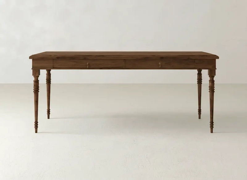 Audrey Desk - Almond on Oak