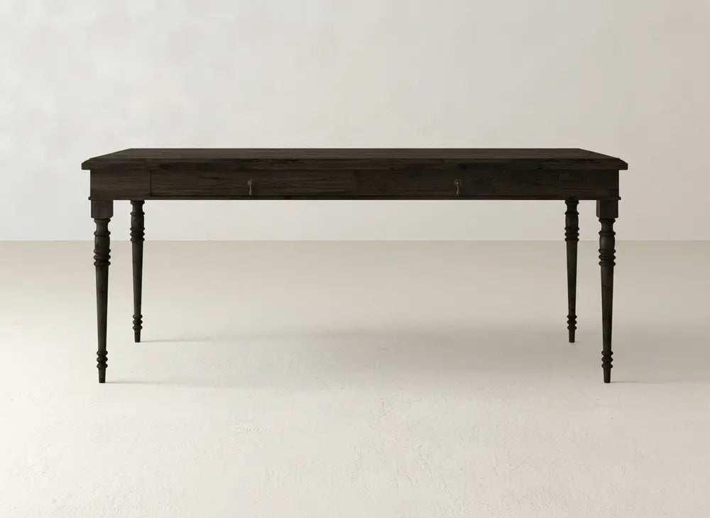 Audrey Desk - Espresso on Oak