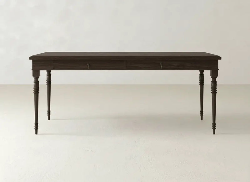 Audrey Desk - Sable on Oak
