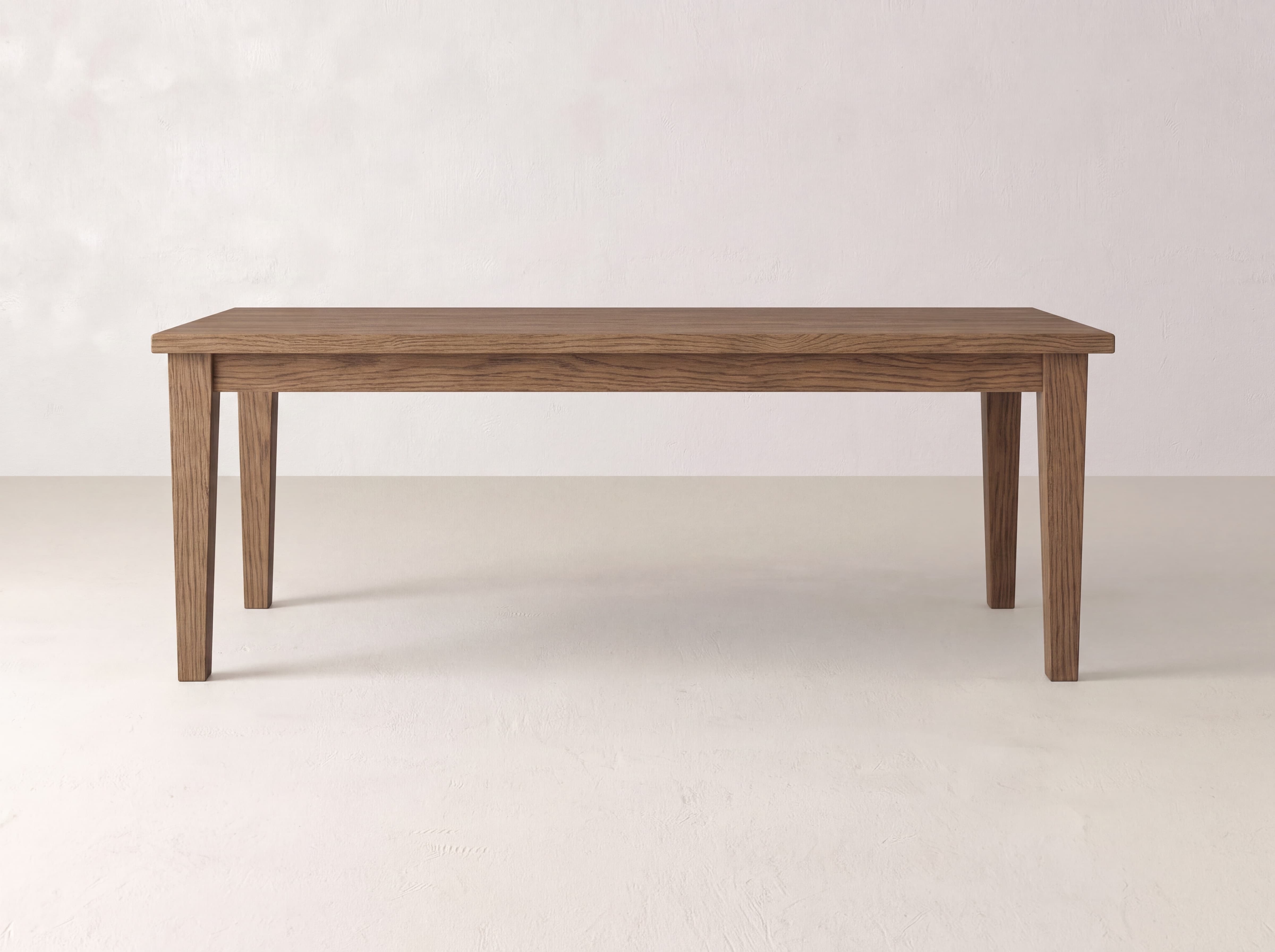 Ava Parsons Dining Table - Almond on Oak