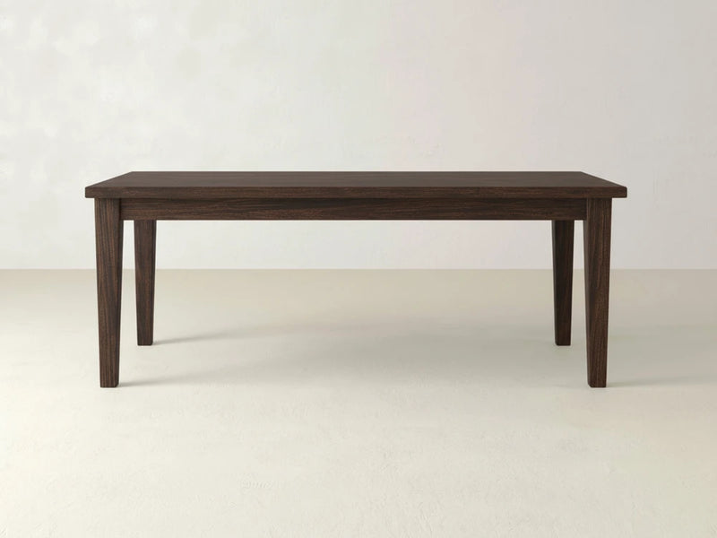 Ava Parsons Dining Table - Sable on Oak