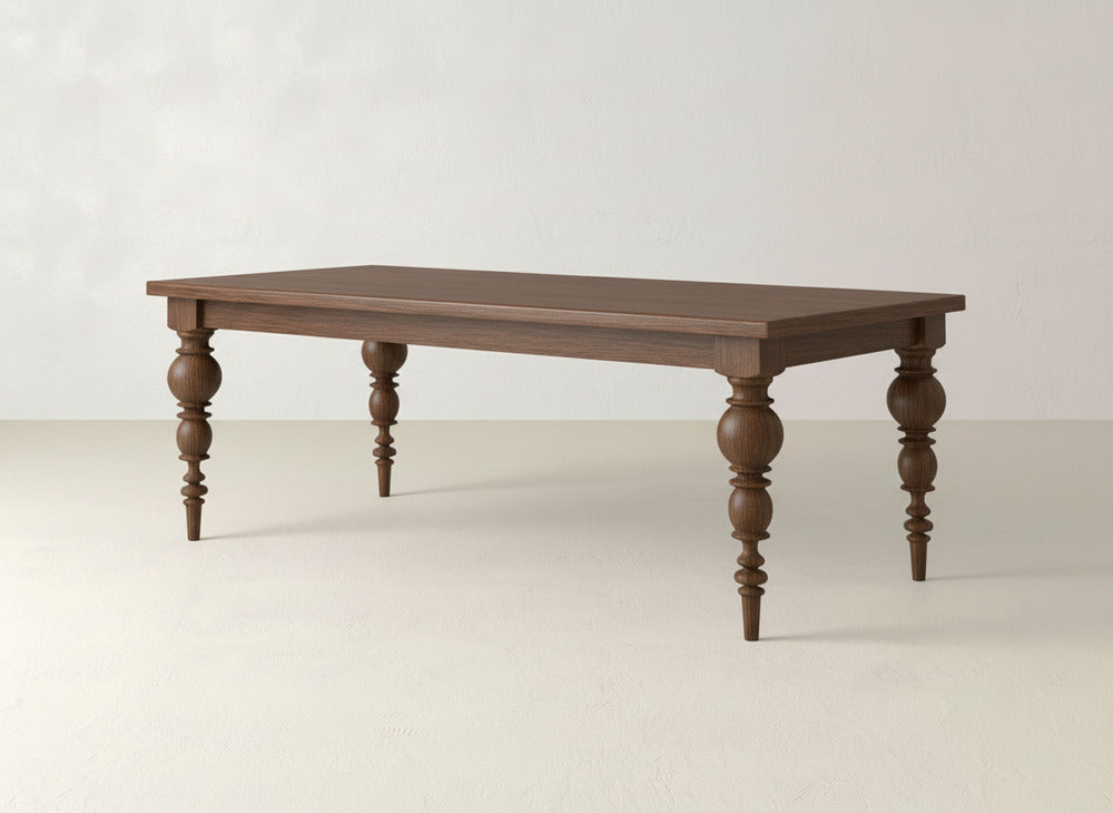 Bailey Dining Table - Almond on Oak