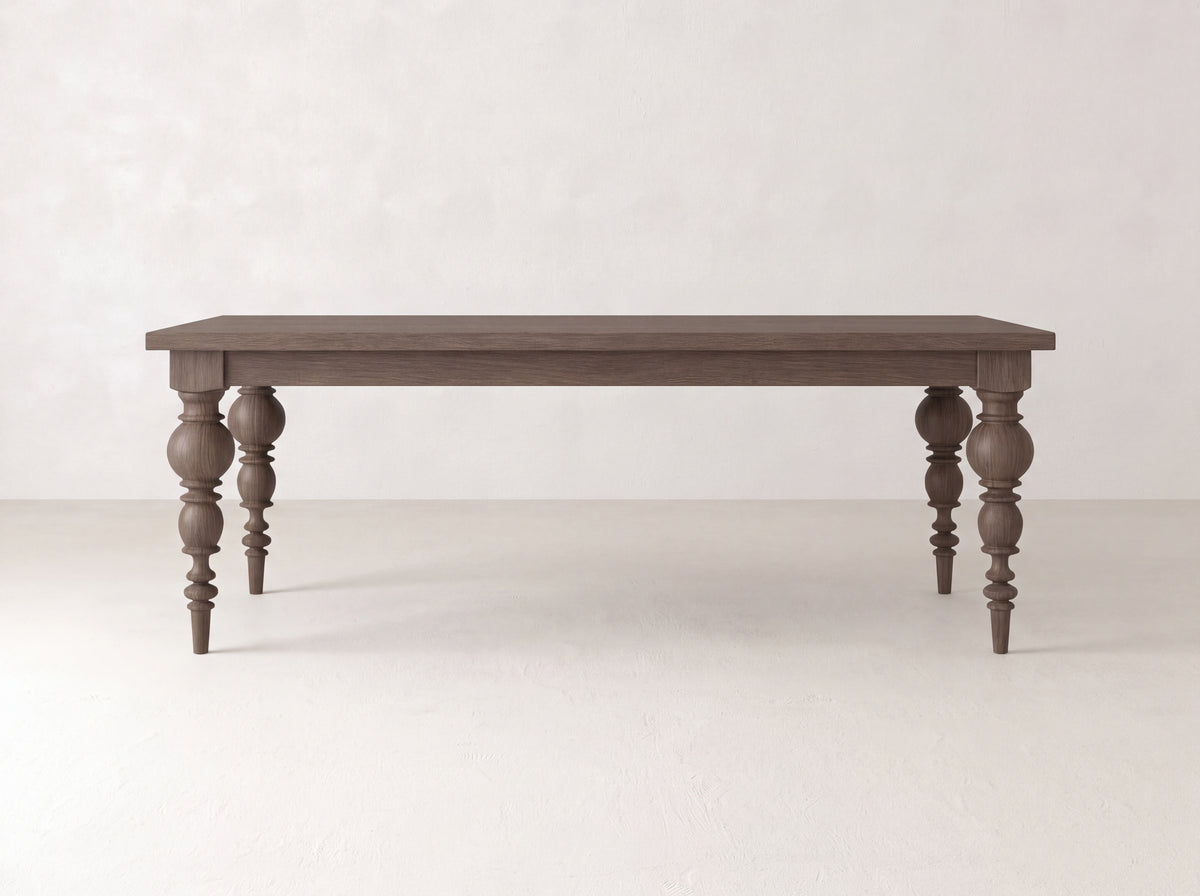 Bailey Dining Table - Hazel on White Oak