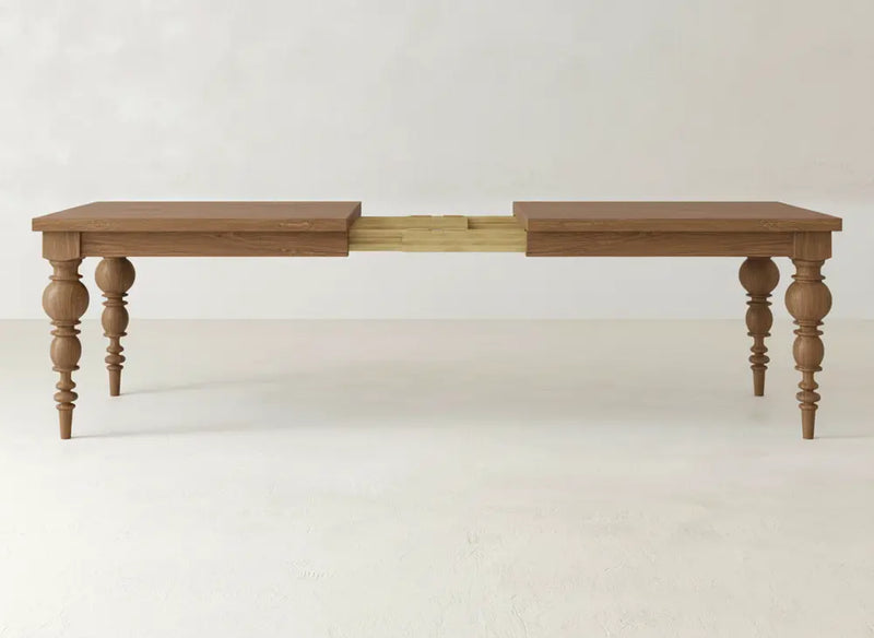 Bailey Expandable Dining Table - Oat on Oak
