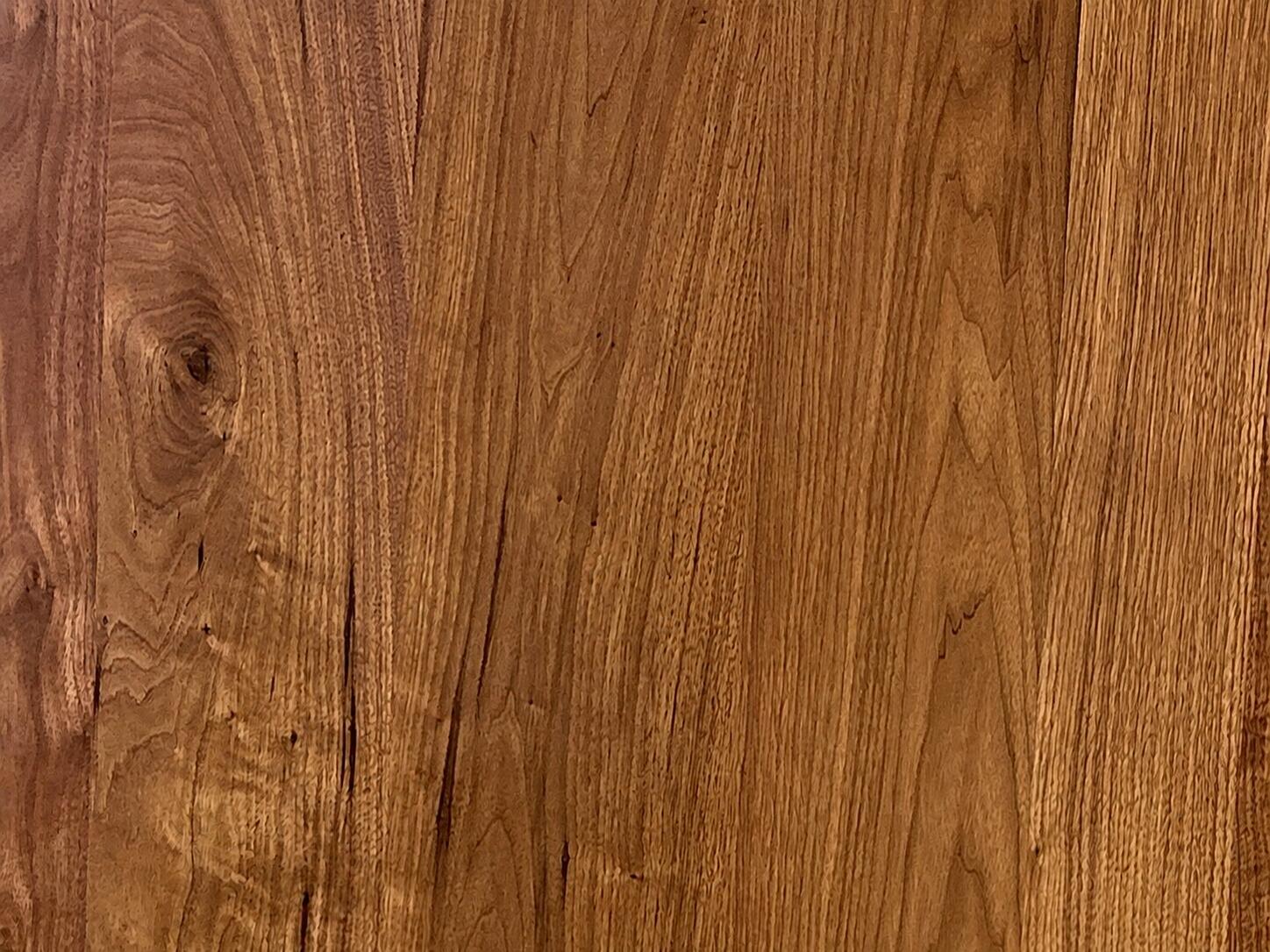Satin on Black Walnut Sample