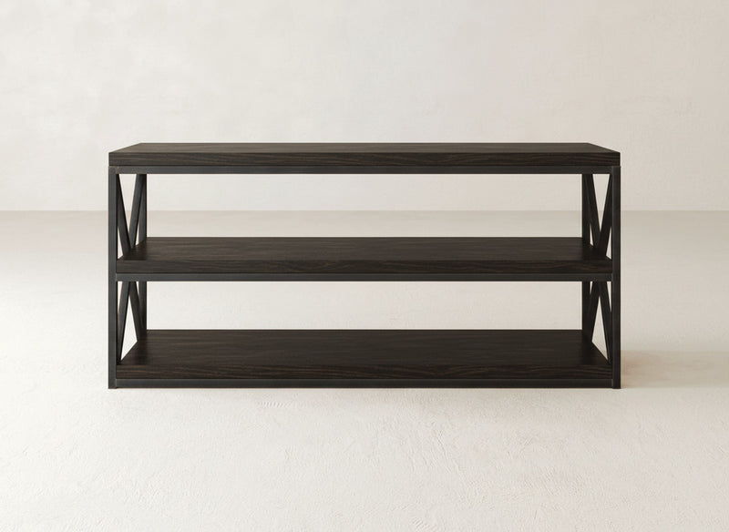 Boyd Shelf - Espresso on Oak