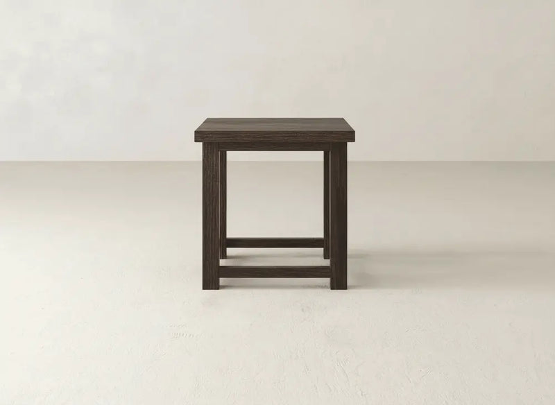 Carter X Side Table - Sable on Oak