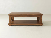 Carter X Coffee Table - Almond on Oak