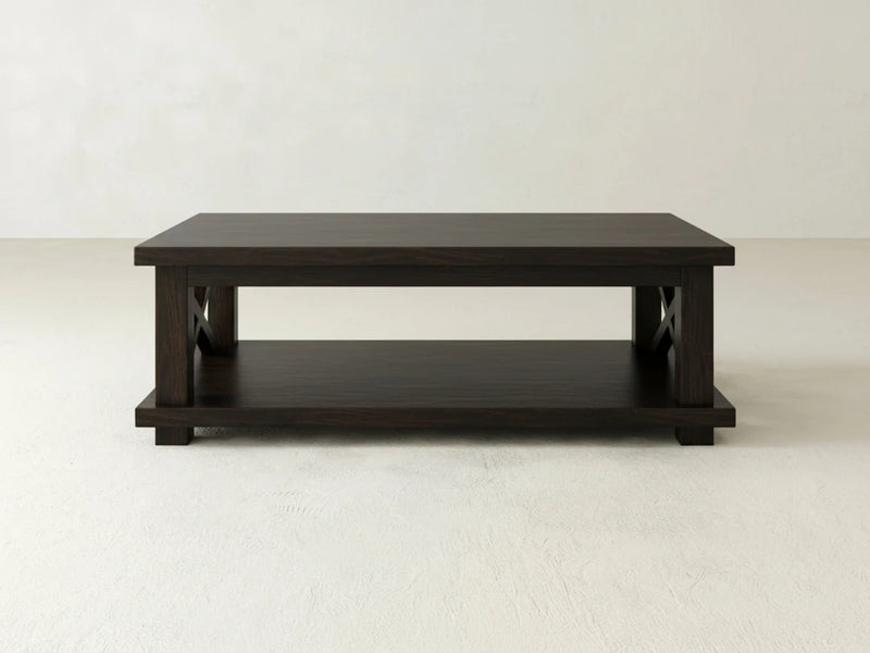 Carter X Coffee Table - Espresso on Oak