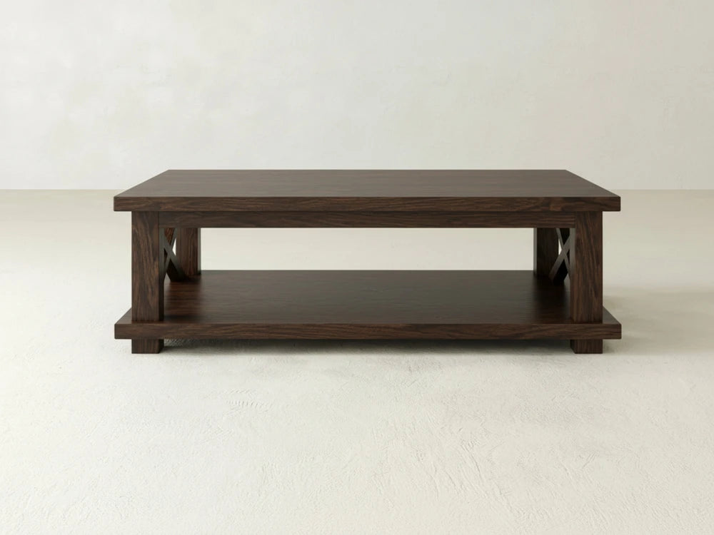 Carter X Coffee Table - Sable on Oak