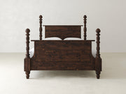 Catherine Bed - Tobacco on Alder