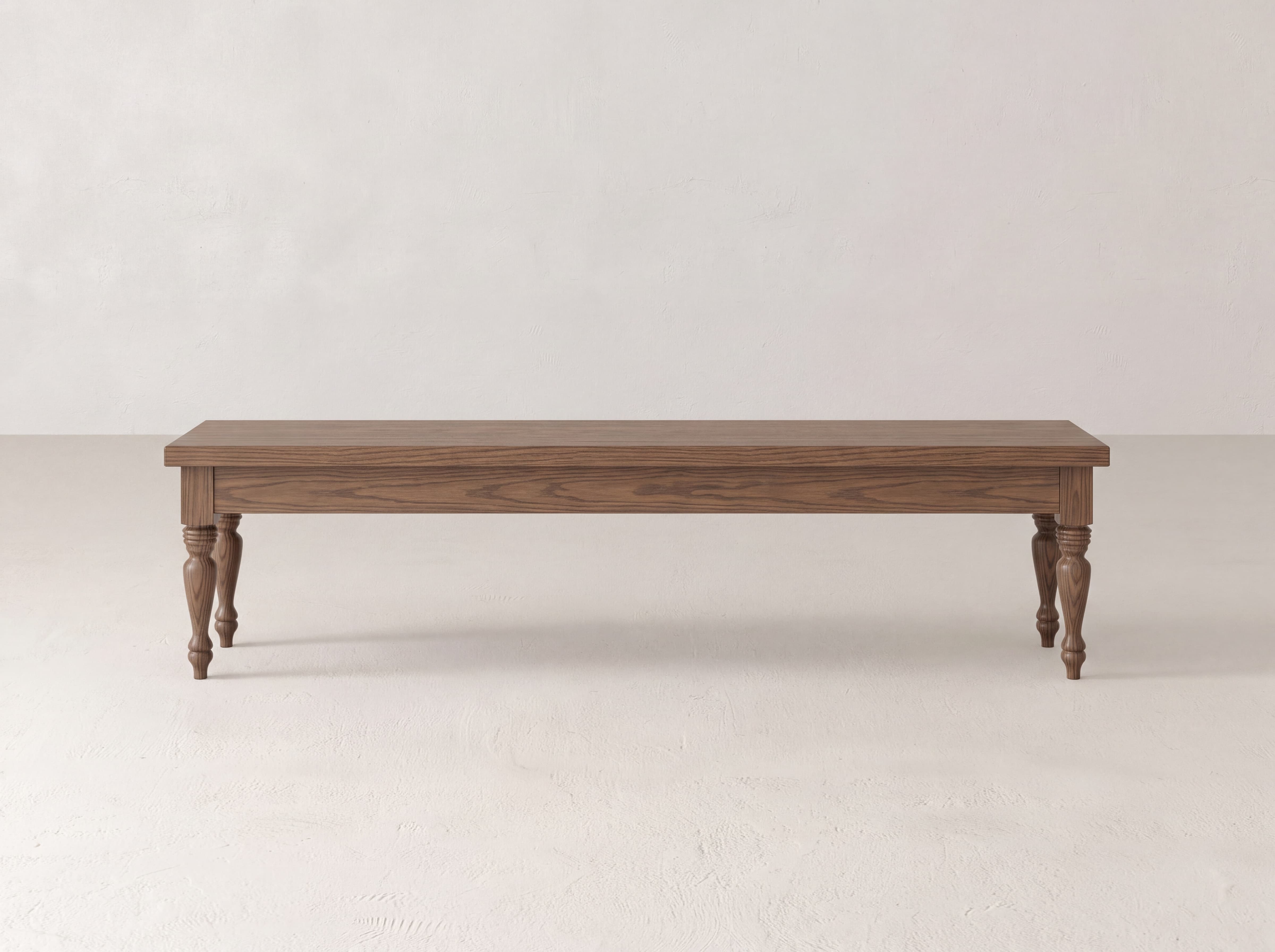 Chateau Bench - Almond on Oak