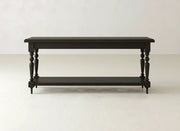 Ella Sofa Table - Espresso on Oak