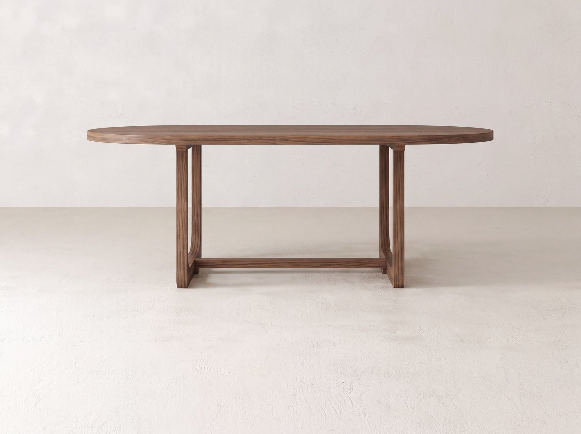 Emersen Oval Dining Table - Almond on Oak