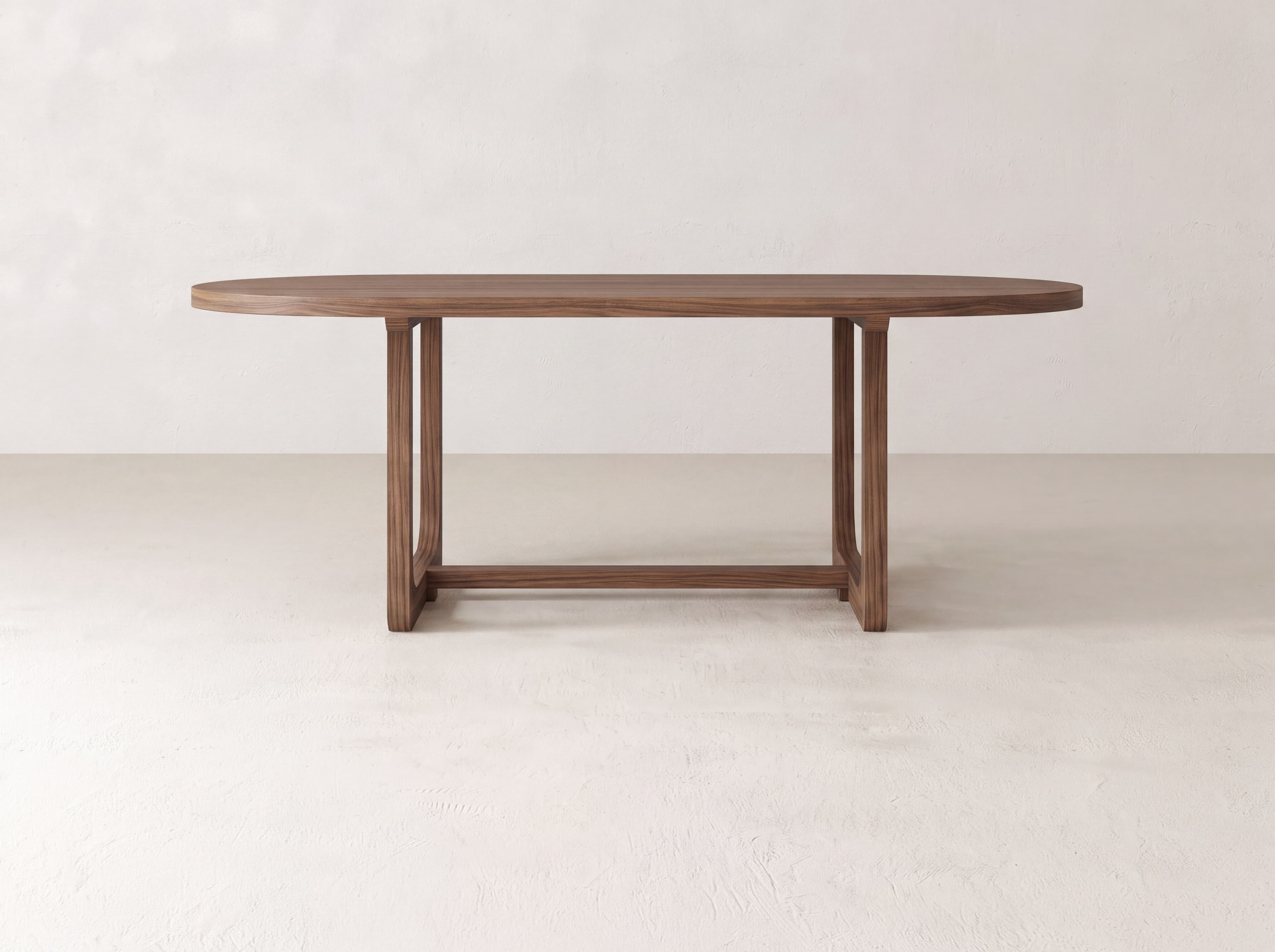 Emersen Oval Dining Table - Almond on Oak