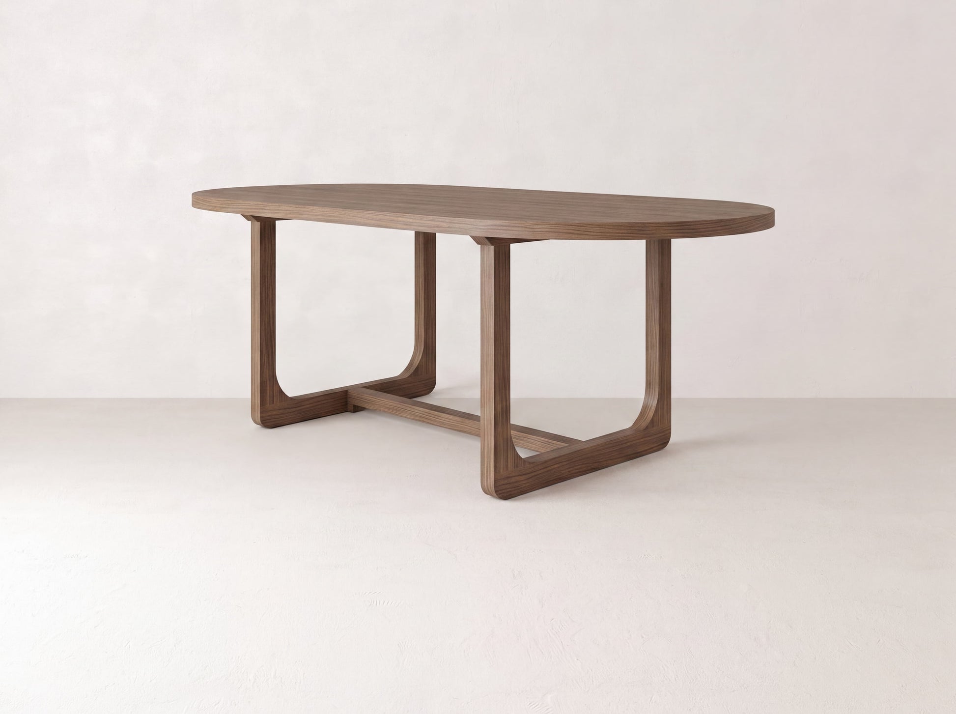 Emersen Oval Dining Table - Almond on Oak