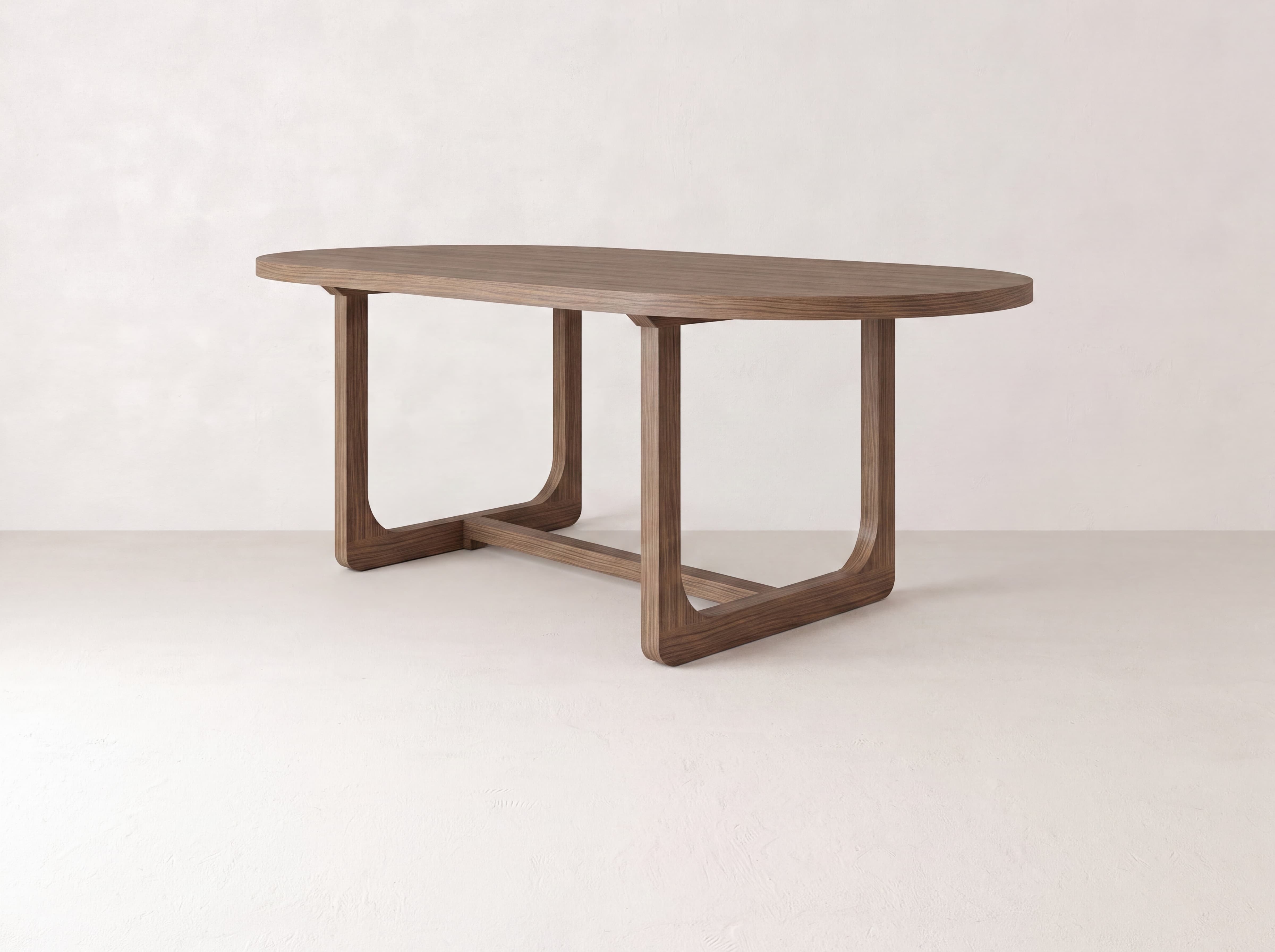 Emersen Oval Dining Table - Almond on Oak
