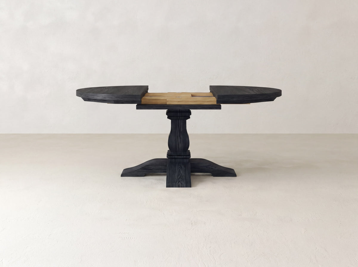 Heirloom Round Expandable Dining Table