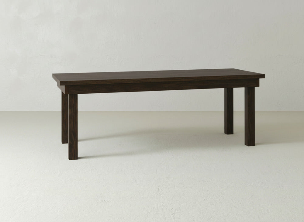 Farmhouse Dining Table - Sable on Oak