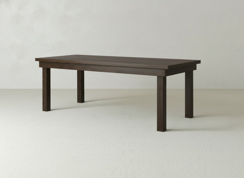 Farmhouse Dining Table - Sable on Oak