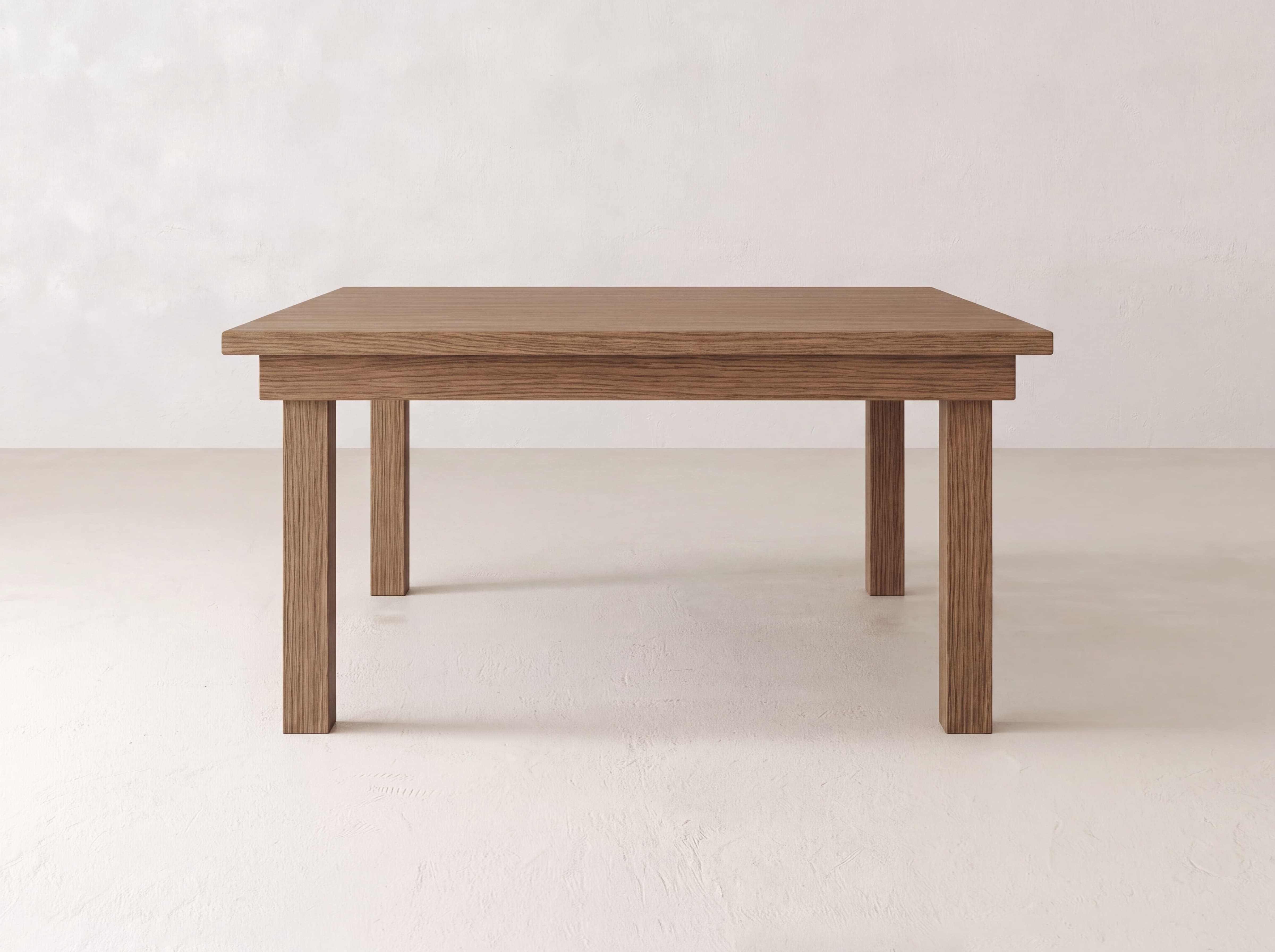 Farmhouse Square Dining Table - Almond on Oak