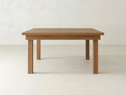 Farmhouse Square Dining Table - Oat on Oak