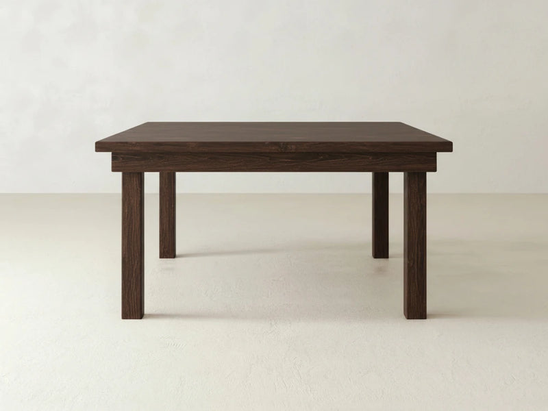Farmhouse Square Dining Table - Sable on Oak