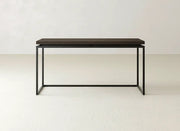 Floating Top Sofa Table - Espresso on Oak