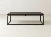 Floating Top Coffee Table - Espresso on Oak