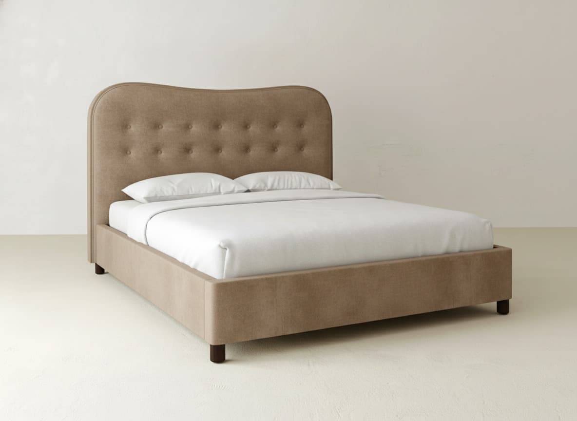 Florence Bed - Charred Ember