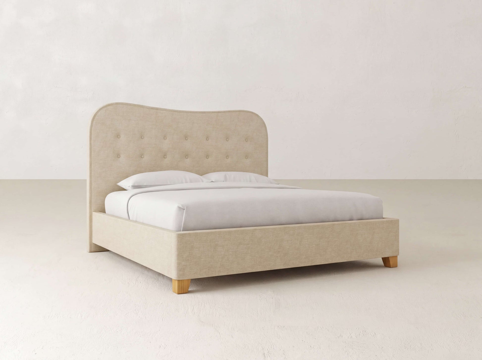 Florence Bed - Harvest Wheat & Wheat Linen