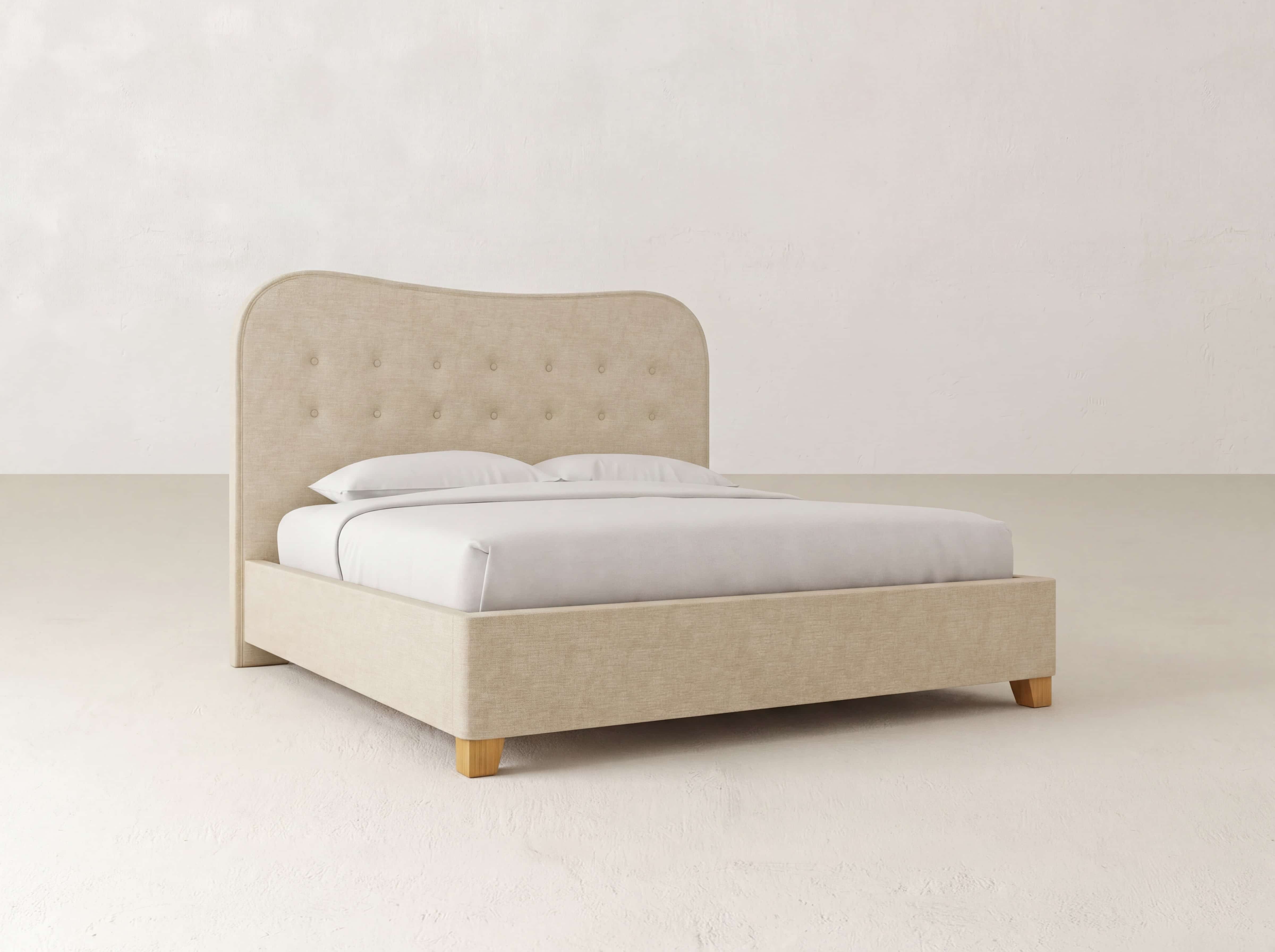 Florence Bed - Harvest Wheat & Wheat Linen