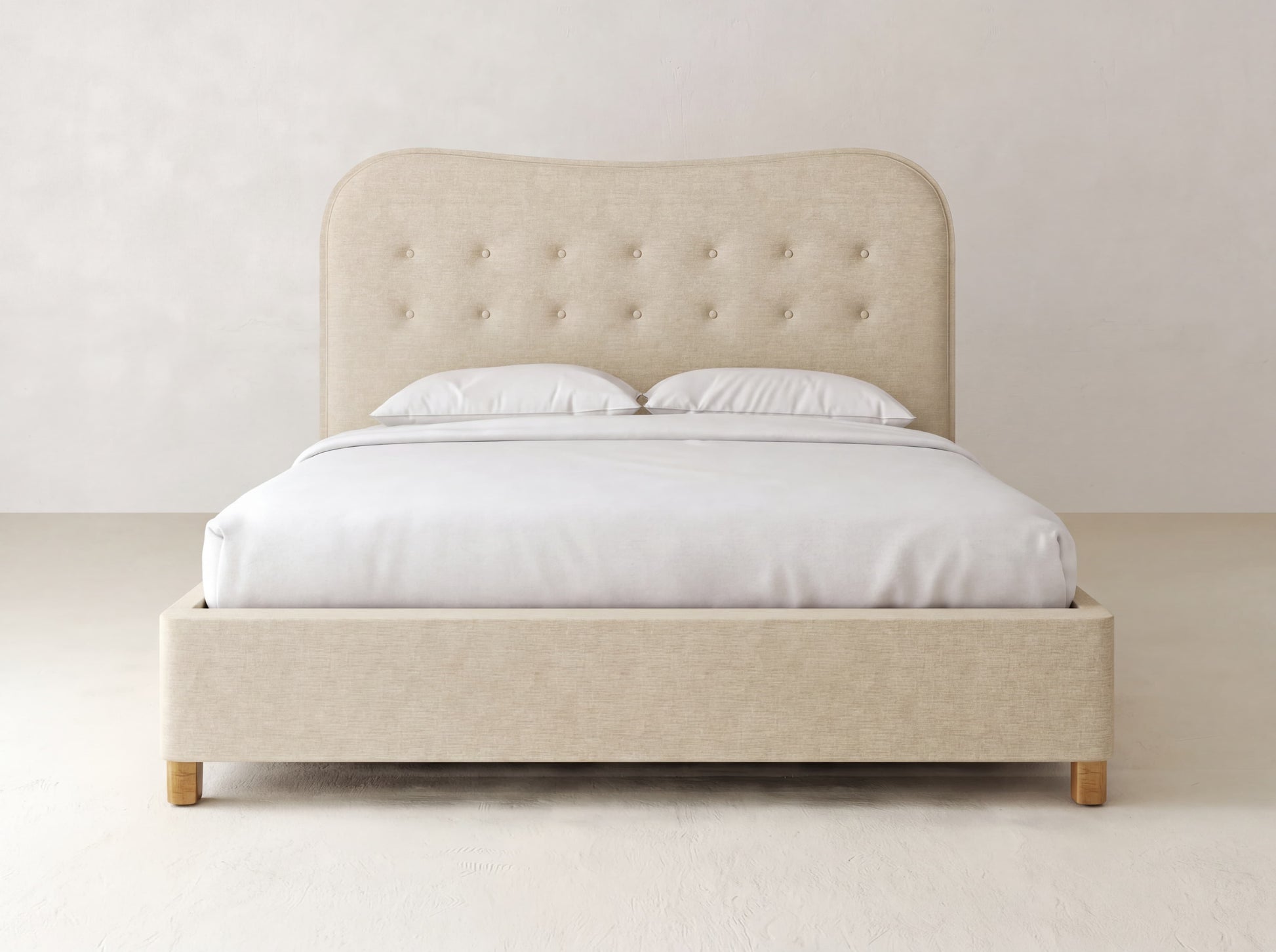 Florence Bed - Harvest Wheat & Wheat Linen
